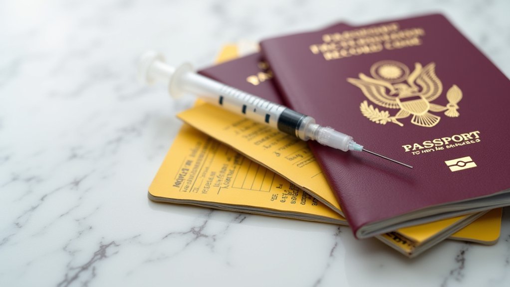 link vaccination records to passport
