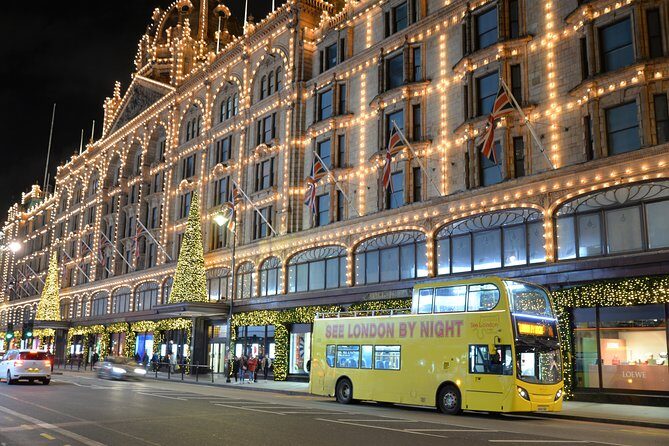 London by Night Sightseeing Tour - Open top bus - FAQ