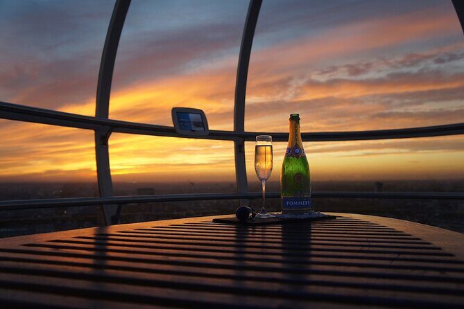 London Eye - Champagne Experience Ticket - The Detail of the Experience