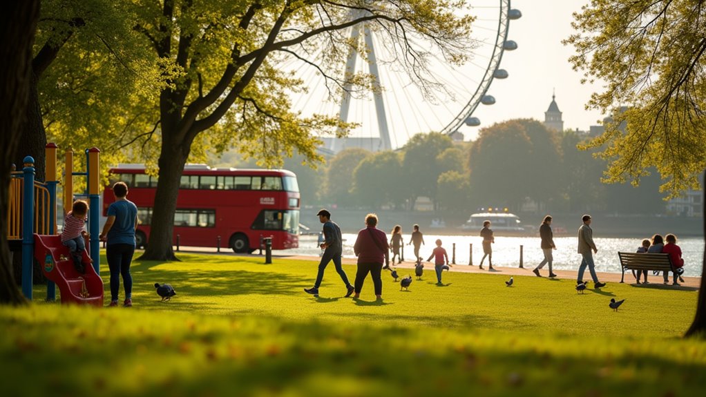 london family activities august