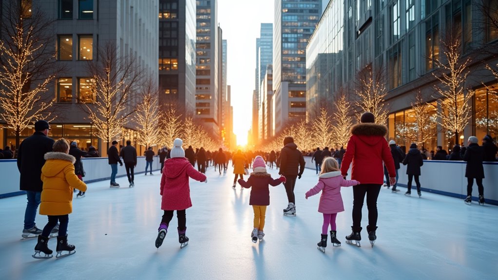 london financial district skating