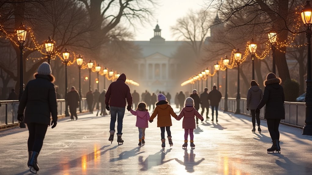 london s festive ice skating