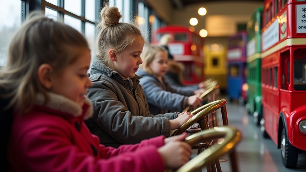 london transport museum family fun