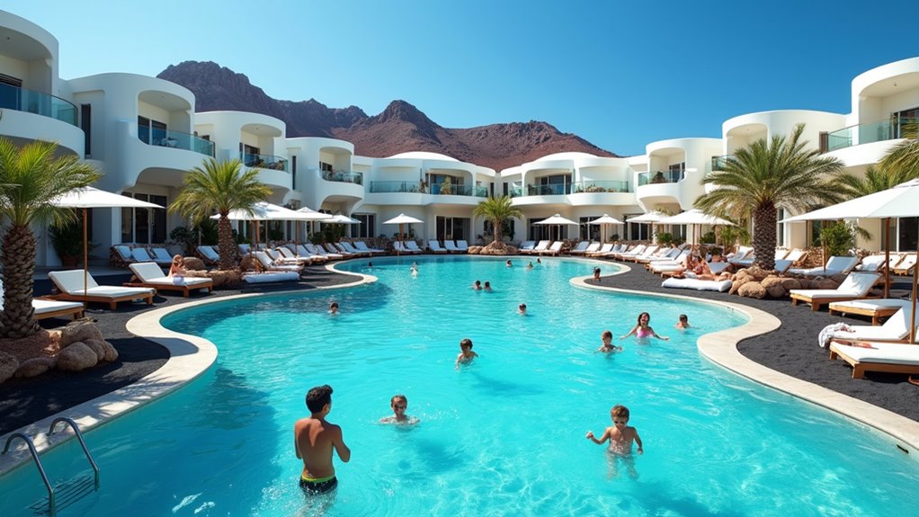 luxury family beachfront resort