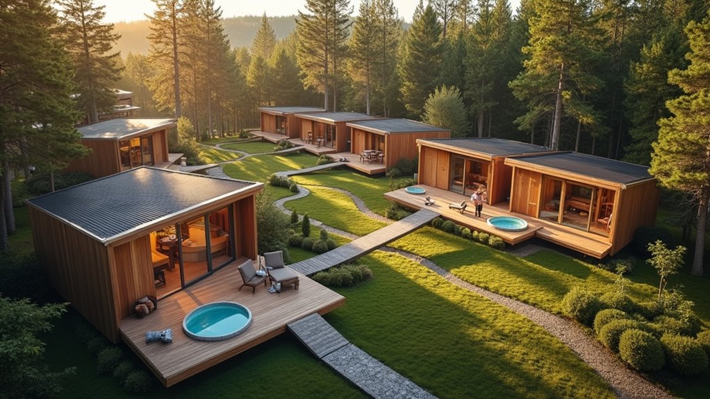 luxury family bungalow with private sauna