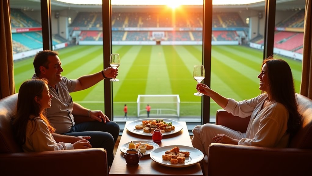 luxury family matchday experience