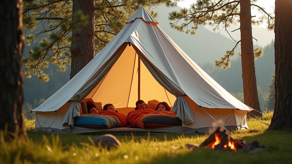 luxury family outdoor accommodations