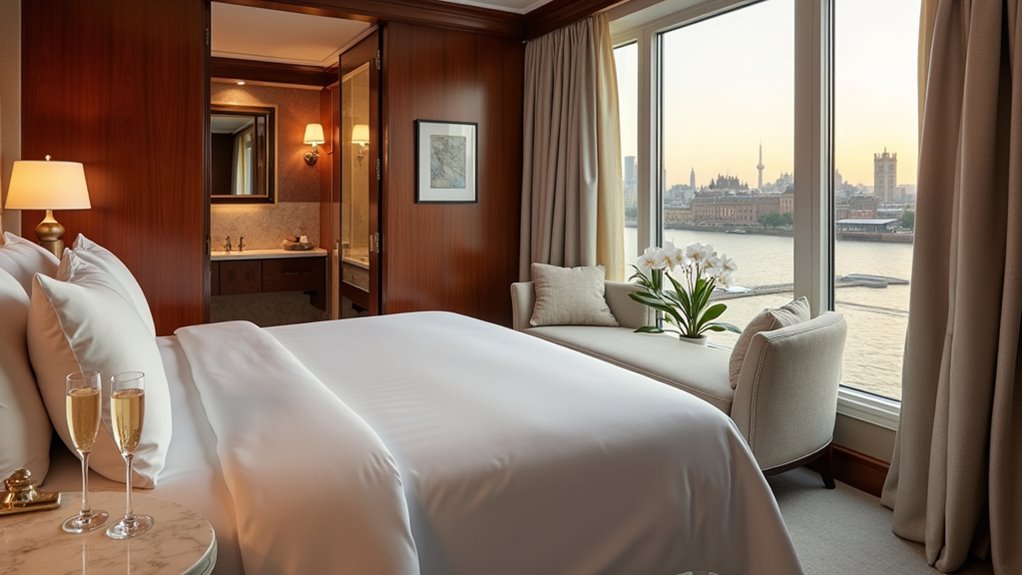 luxury family riverfront suite