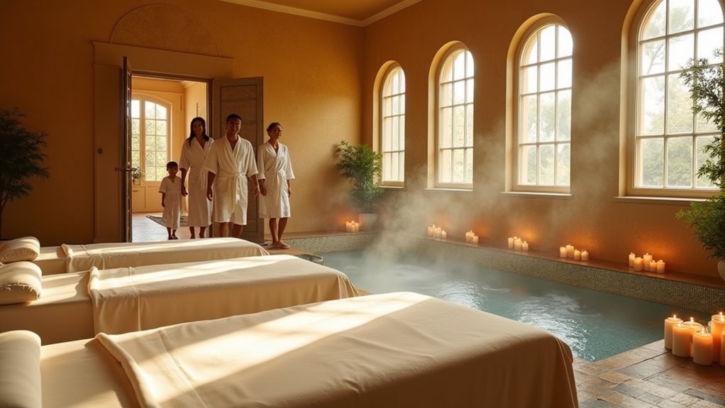 luxury family spa retreat