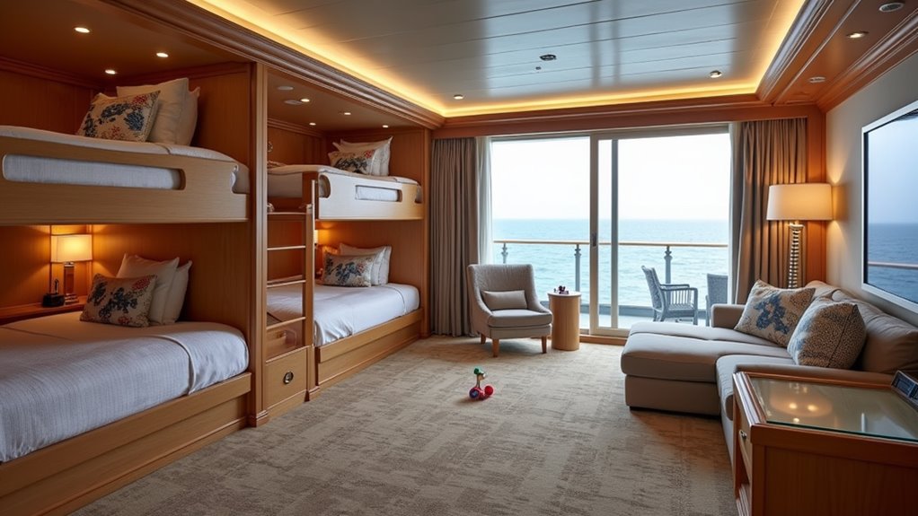 luxury family suite amenities