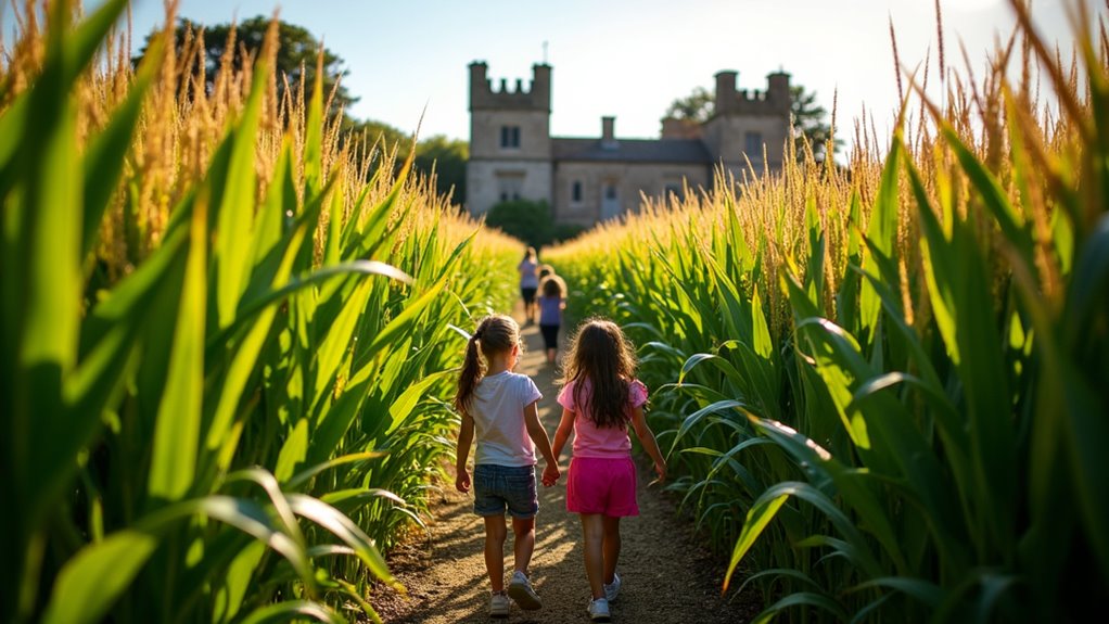 maize maze family adventure