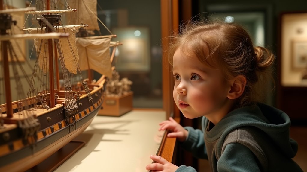 maritime museum with ship models