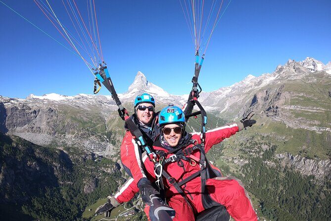 Matterhorn Paragliding flight in Zermatt (20-25min) - FAQ