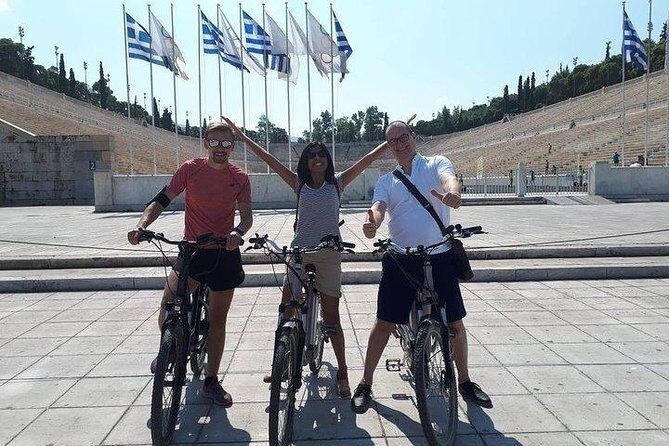Mezedaki tasting and cycling tour on a eBike in Athens - Discovering Athens on Two Wheels and a Plate