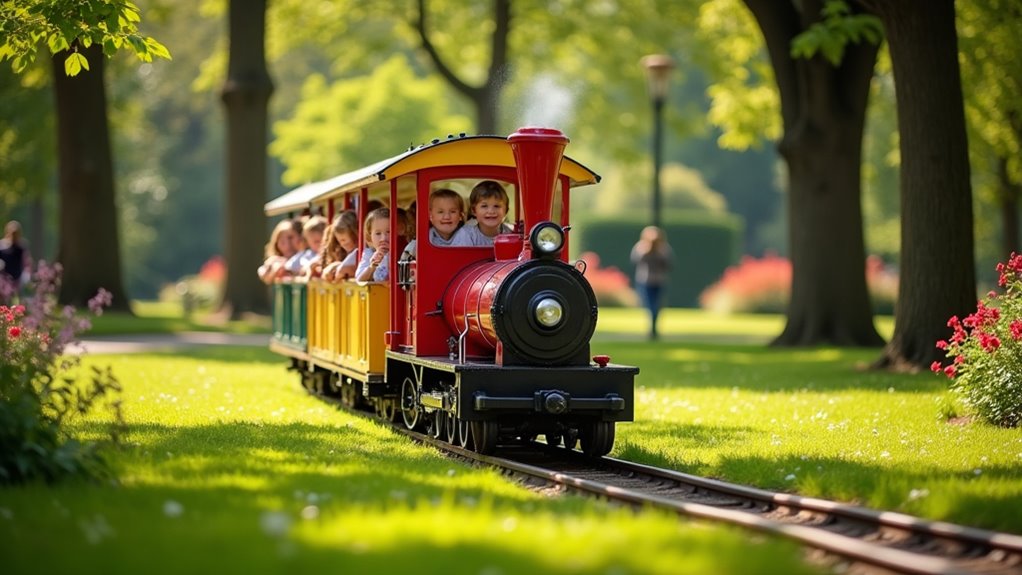 miniature train amstelpark ride