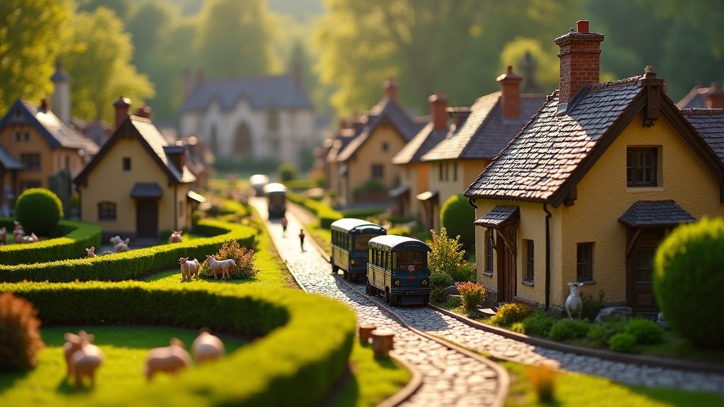 miniature village family adventure