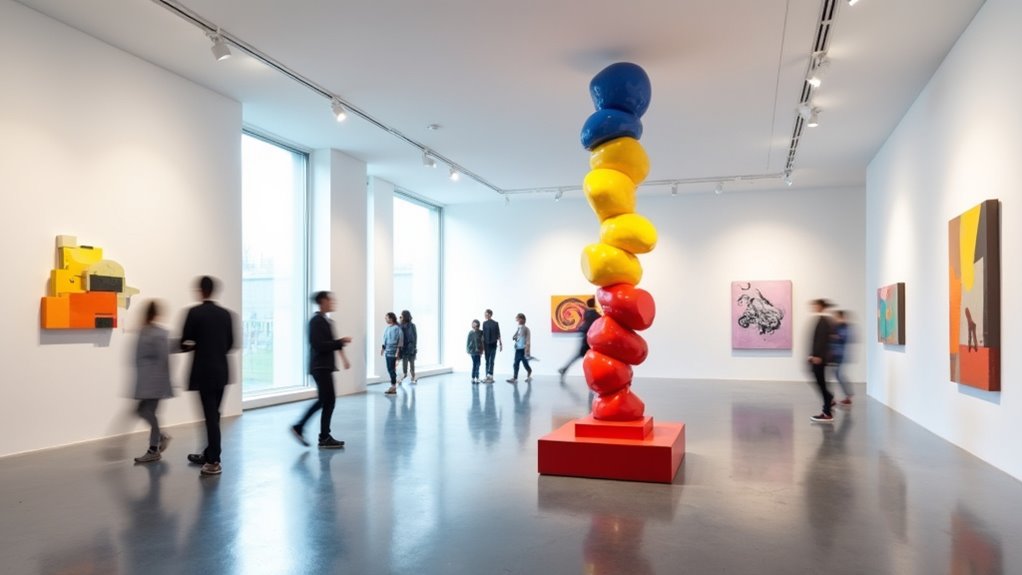 modern art inside power station