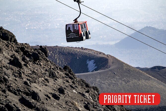 Mount Etna South Slope: Ticketing for the Etna Cable Car - The Guided Option and Additional Upgrades