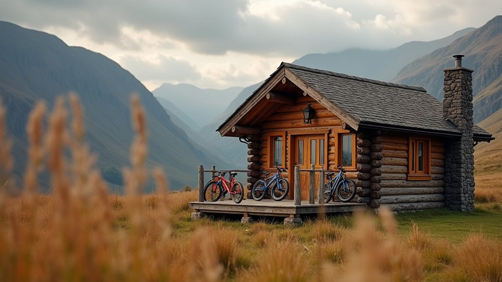 mountain views outdoor bath