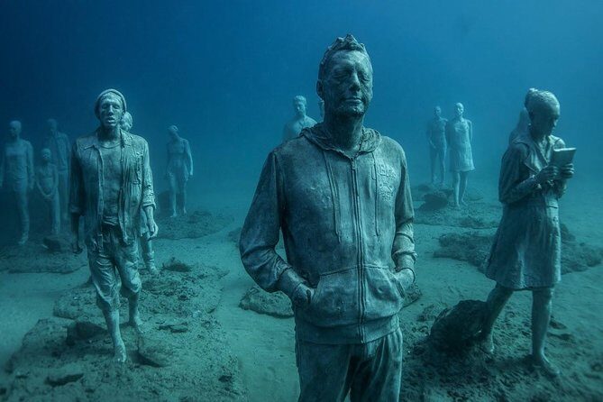 Museo Atlantico for non-certified divers - The Underwater Sculpture Museum