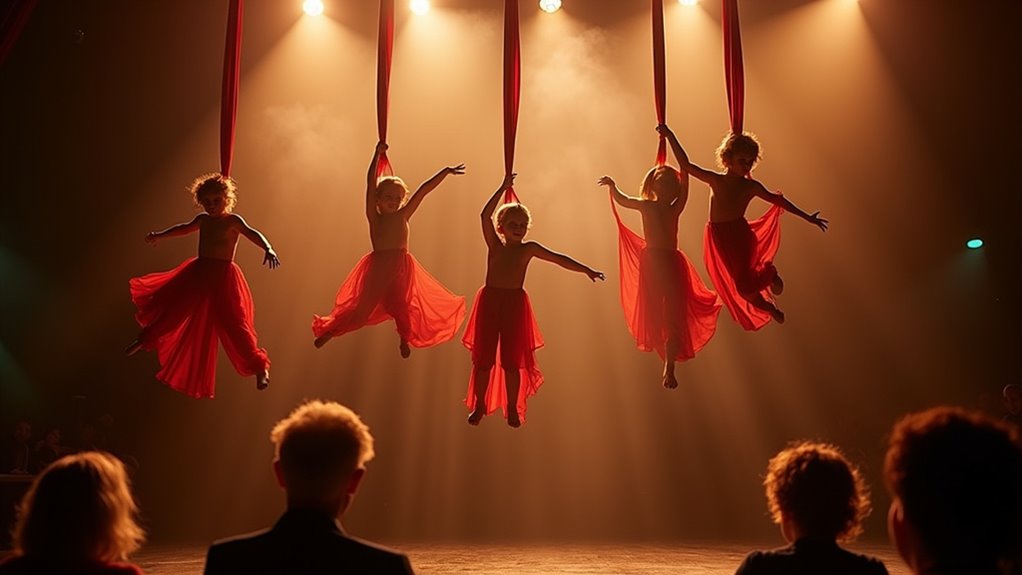 musical circus acrobatic spectacle