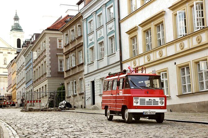 Must-do sites in Warsaw: retro car private tour with hotel pickup - A detailed look at the itinerary