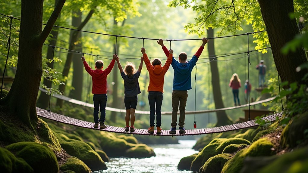 nature themed kids adventure park