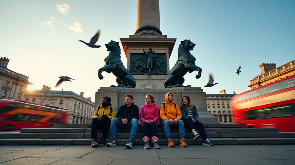 nelson s column trafalgar square