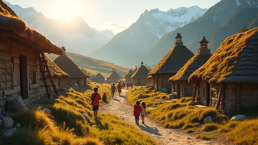 neolithic village archaeological recreation