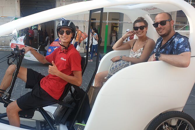 Nice: Visit of Nice by electrically assisted bike taxi 1 hour. - What’s Included and What’s Not
