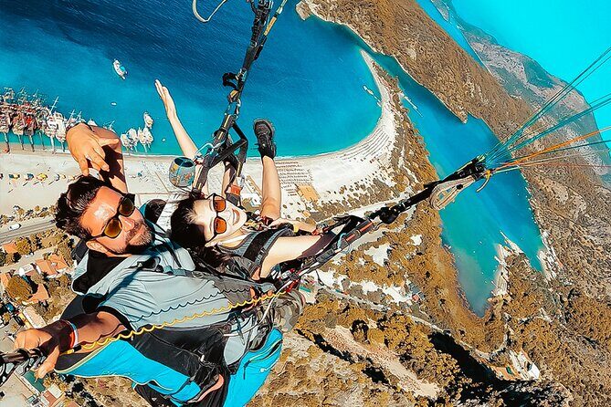Oludeniz Paragliding in Fethiye Turkey - The Landing & Post-Flight