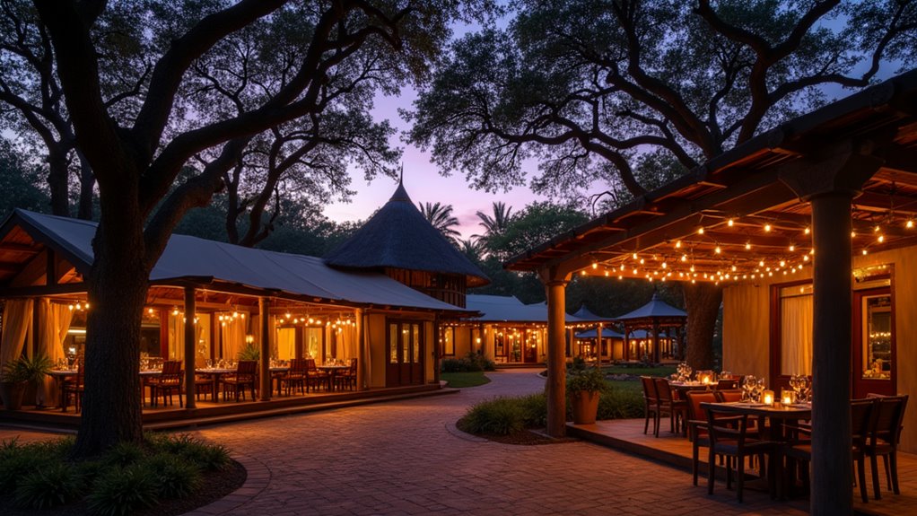 on site dining options nearby