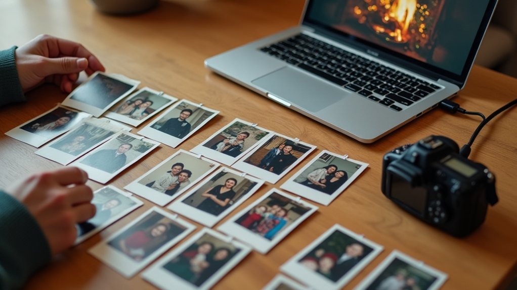 organize digital holiday memories