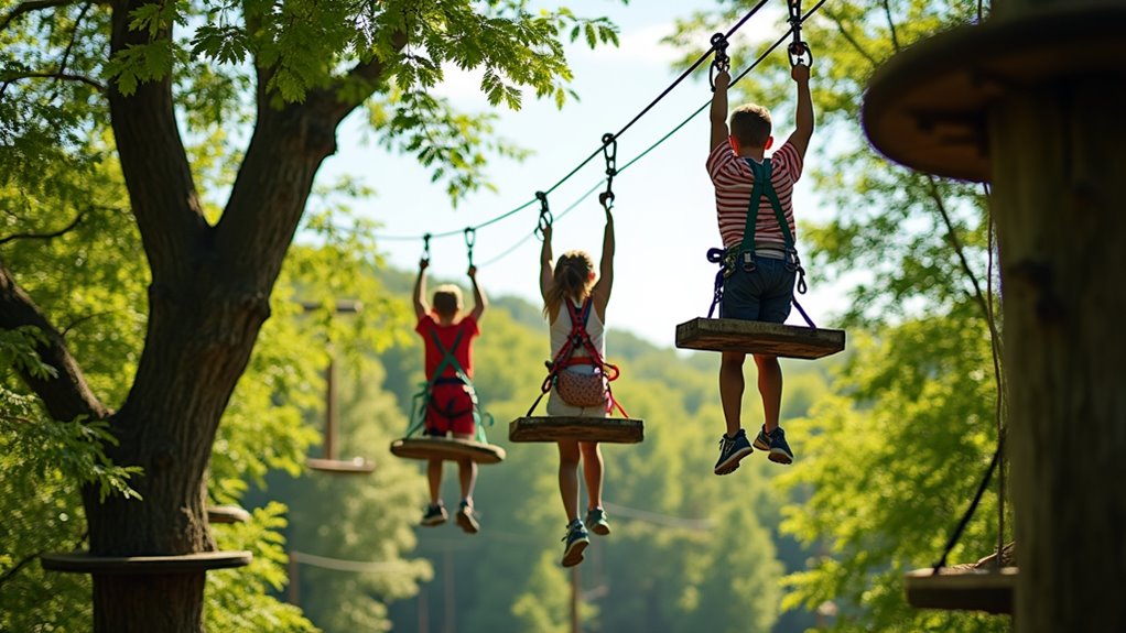 outdoor woodland adventure activities