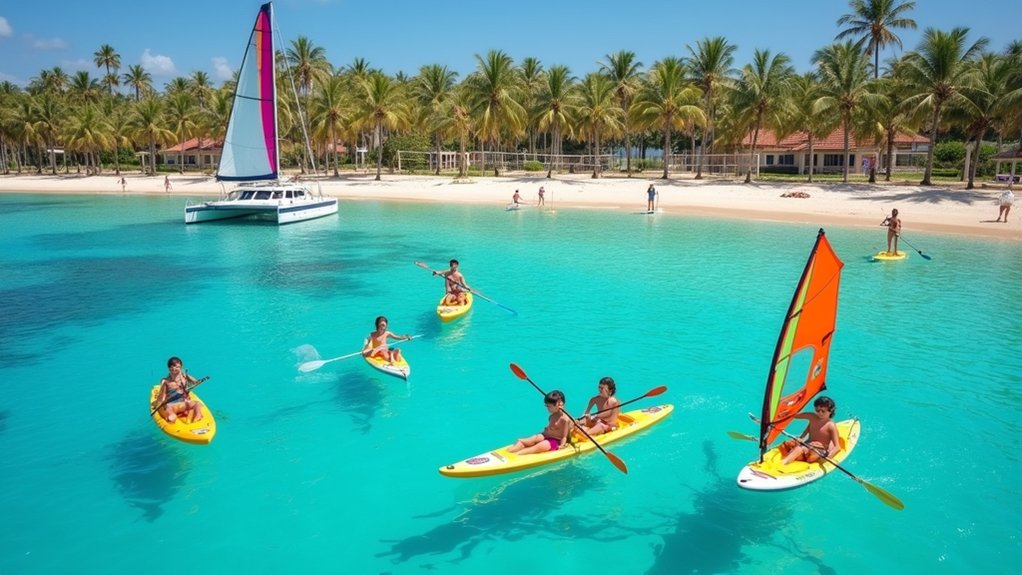 over 25 water land activities