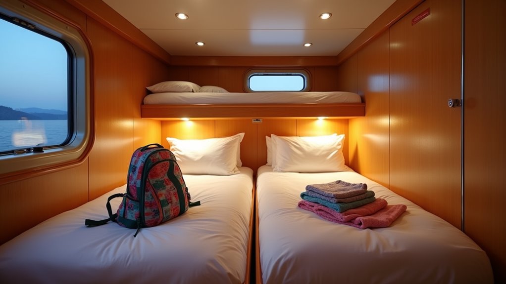 overnight cabin comfort options