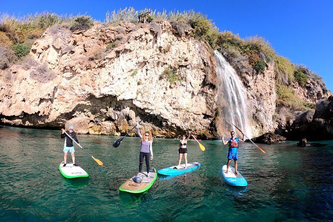 Paddle Surf Route Cliffs Nerja and Cascada de Maro + Snorkel - FAQ