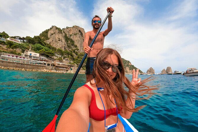 Paddleboard in Capri between caves and beaches - Who Would Love This Experience?