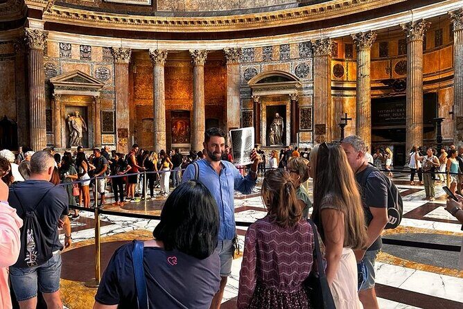 Pantheon: Semi-private Guided Tour with Entry Ticket - The Itinerary in Detail