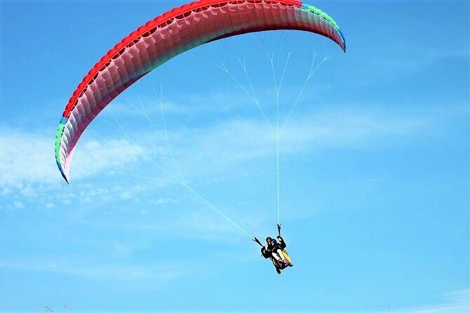 Paragliding flight over the Gardens of Ninfa - The Flight Itself: What to Expect