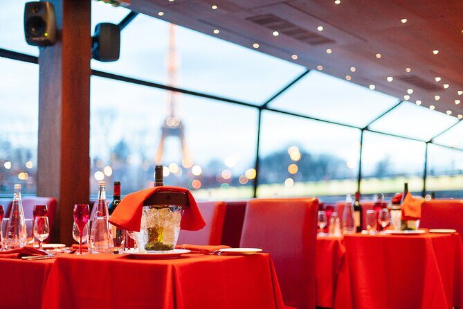 Paris Seine River Dinner Cruise with Live Music by Bateaux Mouches - The Highlights