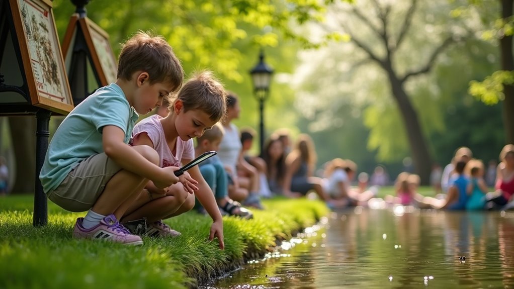 park based interactive nature activities