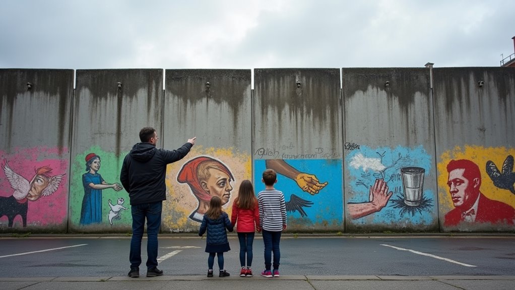 peace walls and murals tour