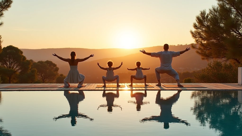 peaceful family countryside retreat