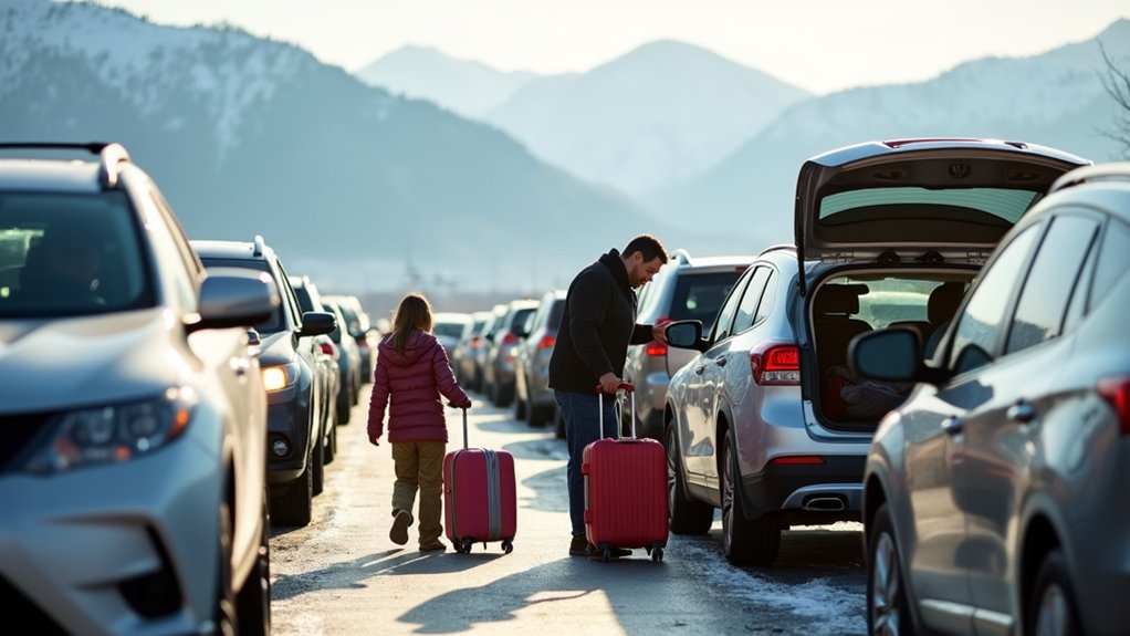 peak holiday travel demand