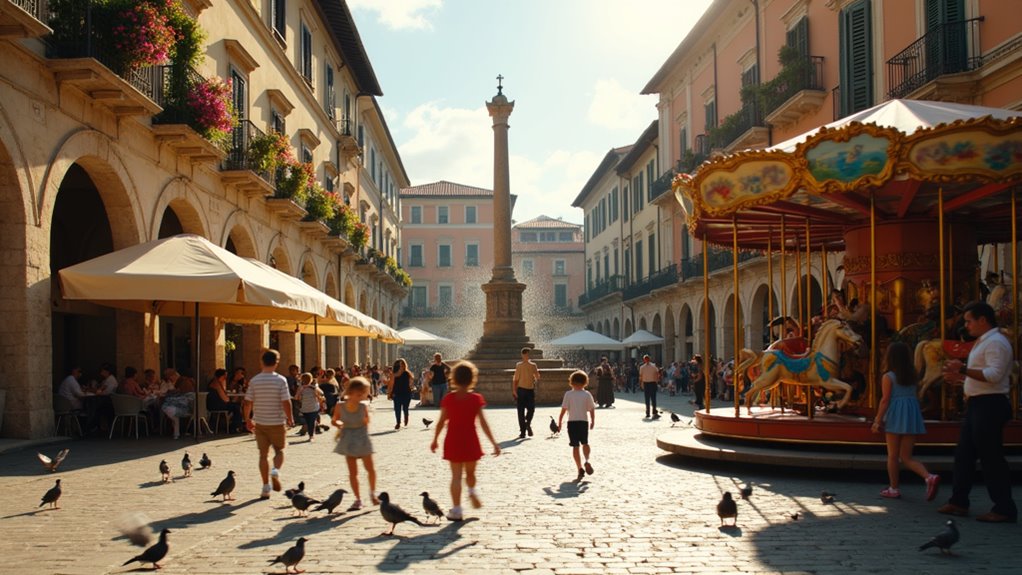 piazza tasso lively square