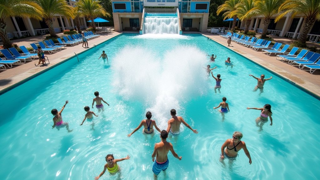 plan water park wave schedule