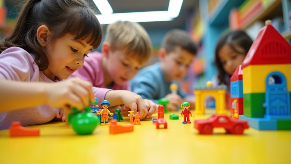 play park with themed zones