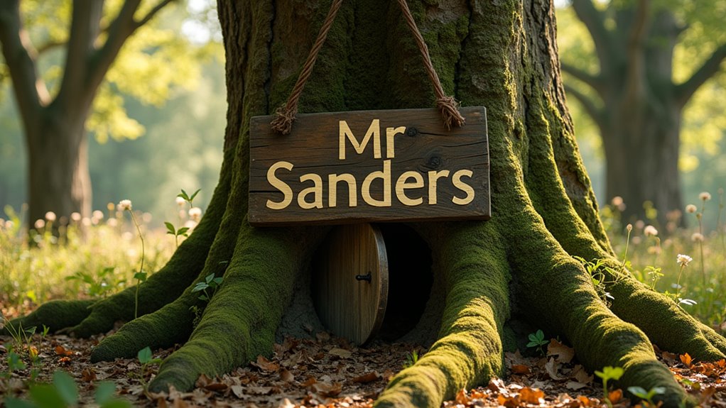 pooh s house with honey pots