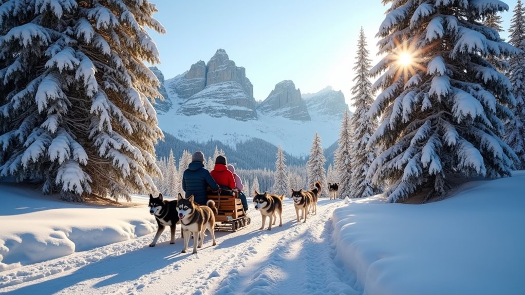 premium family dog sledding adventures